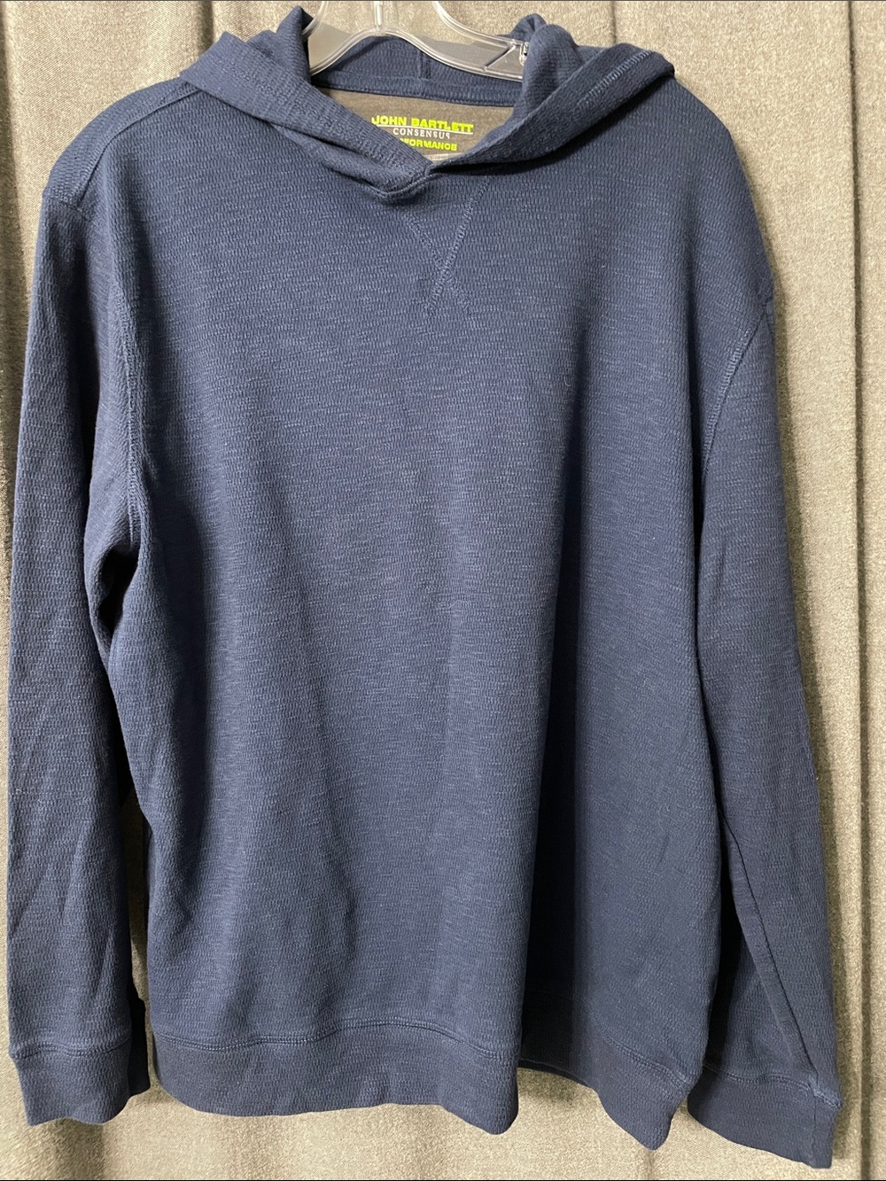 John Bartlett Collection Men's Navy Crewneck Hoodie Sweater